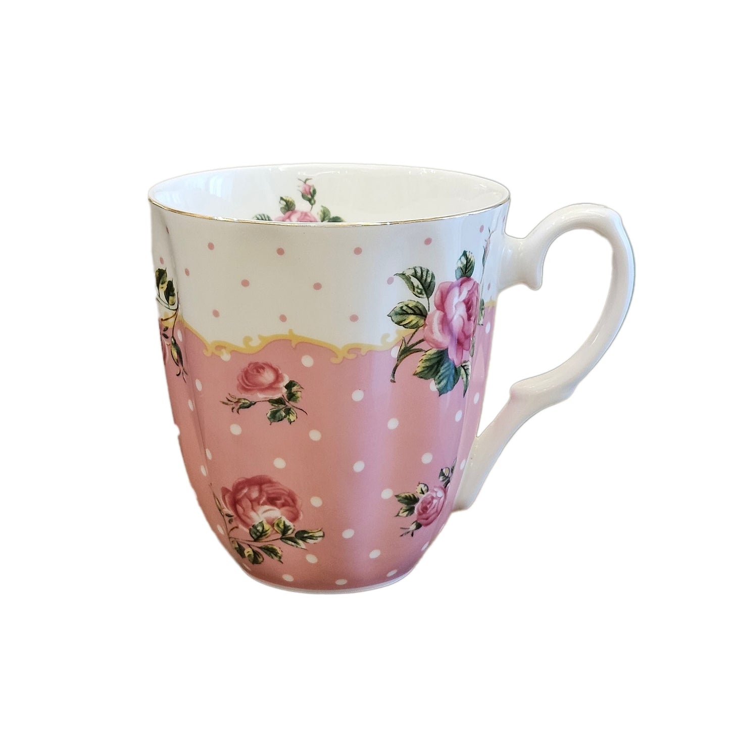 Mug | polka pink