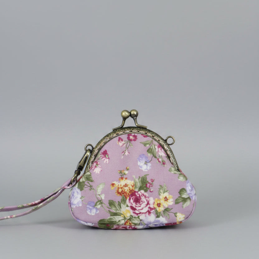 Handmade Floral Fabric Purse