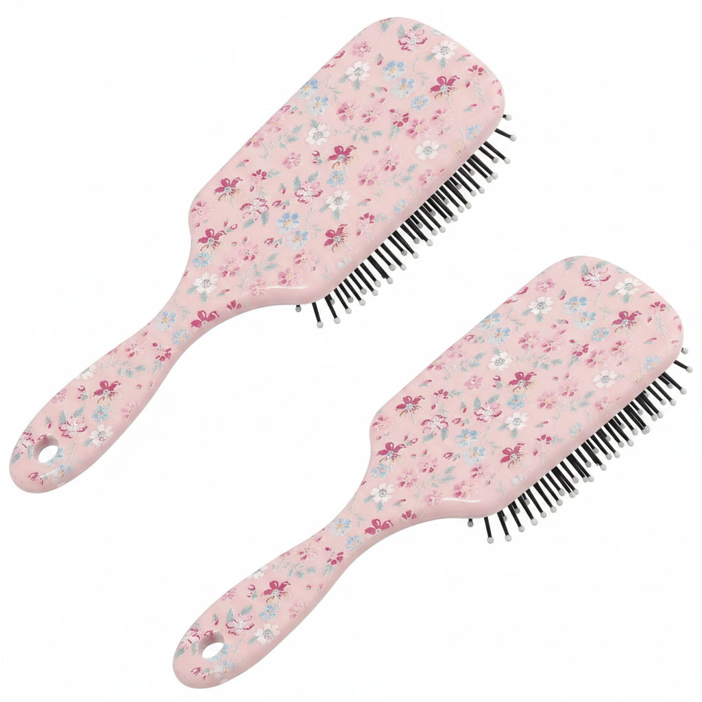 GreenGate Hair Brush Marie Petit Dusty Rose Set
Of 2