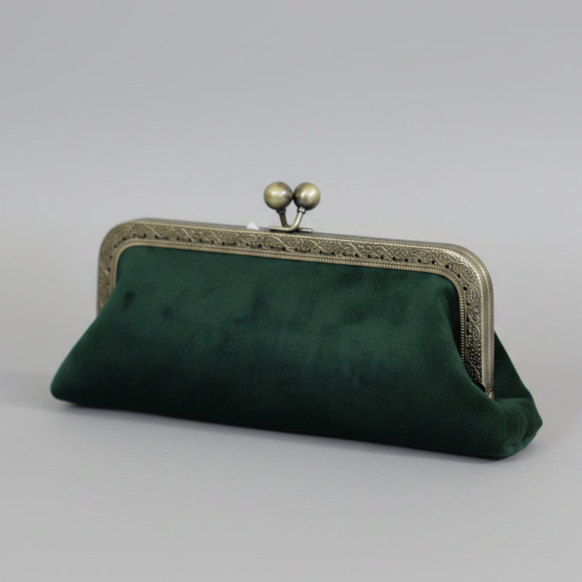 Handmade Velvet Clutch