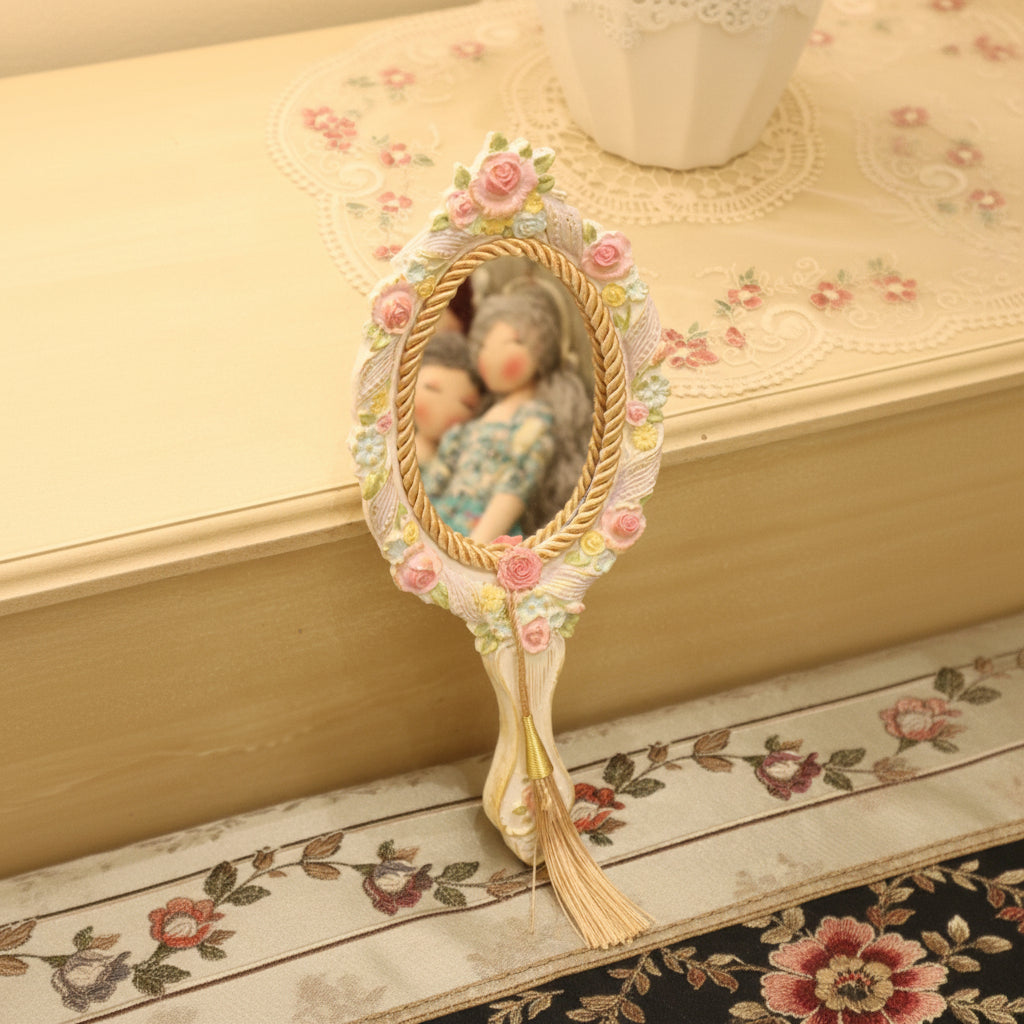 Hand painted mirror