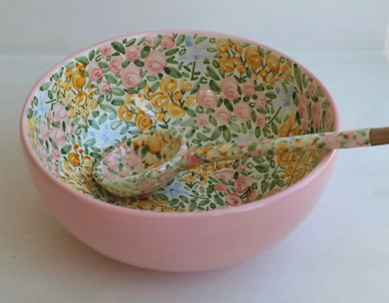 Hand Painted Ceramic Bowl