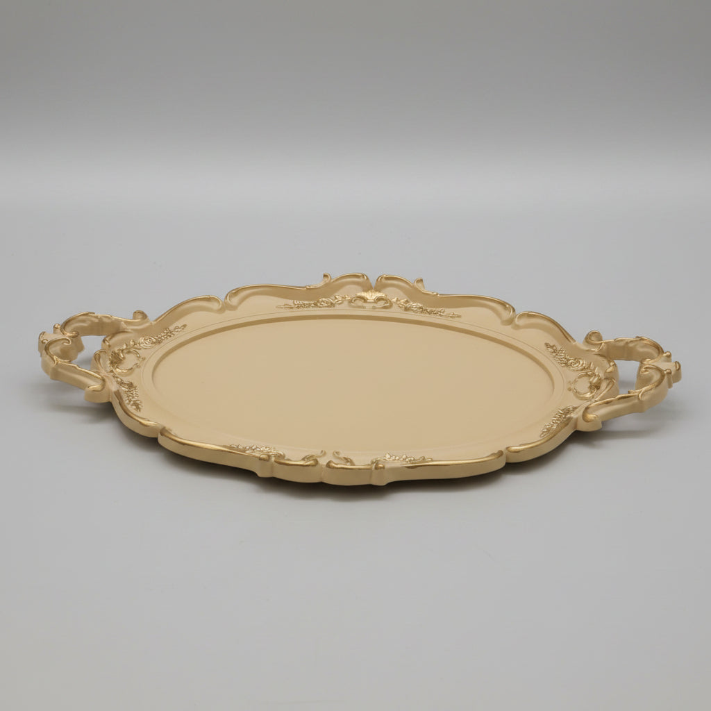 Turkish Plastic Tray Beige