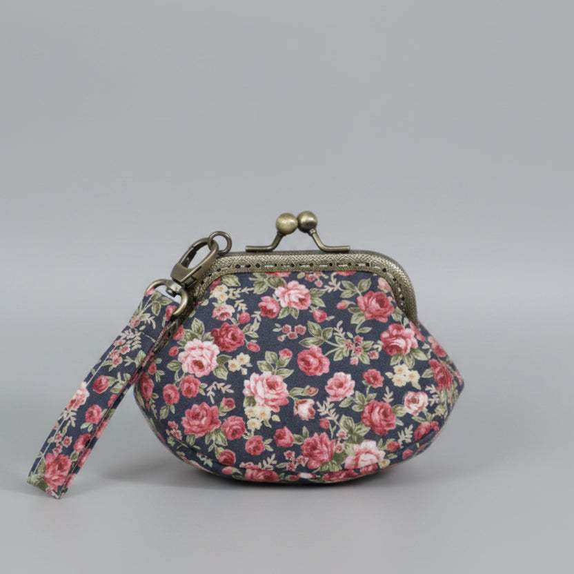 Handmade Floral Fabric Purse