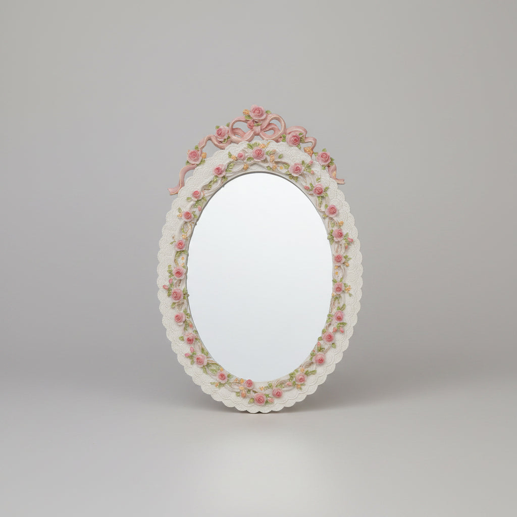 Wall Floral Mirror