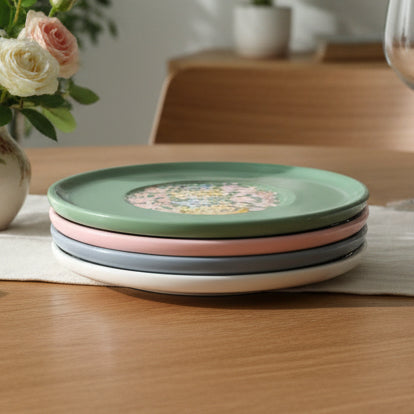 Hand Painted Ceramic Plate
