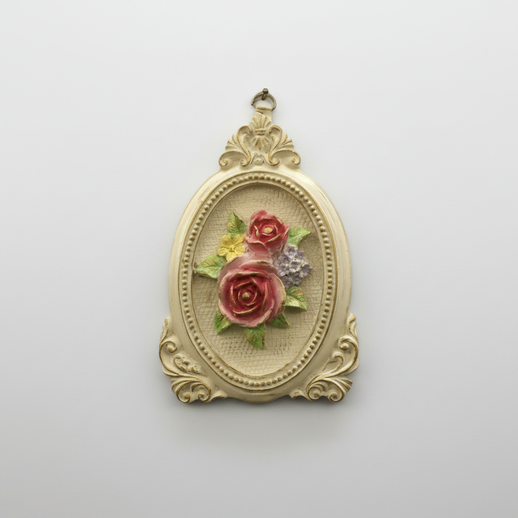Mini Hand painted board White