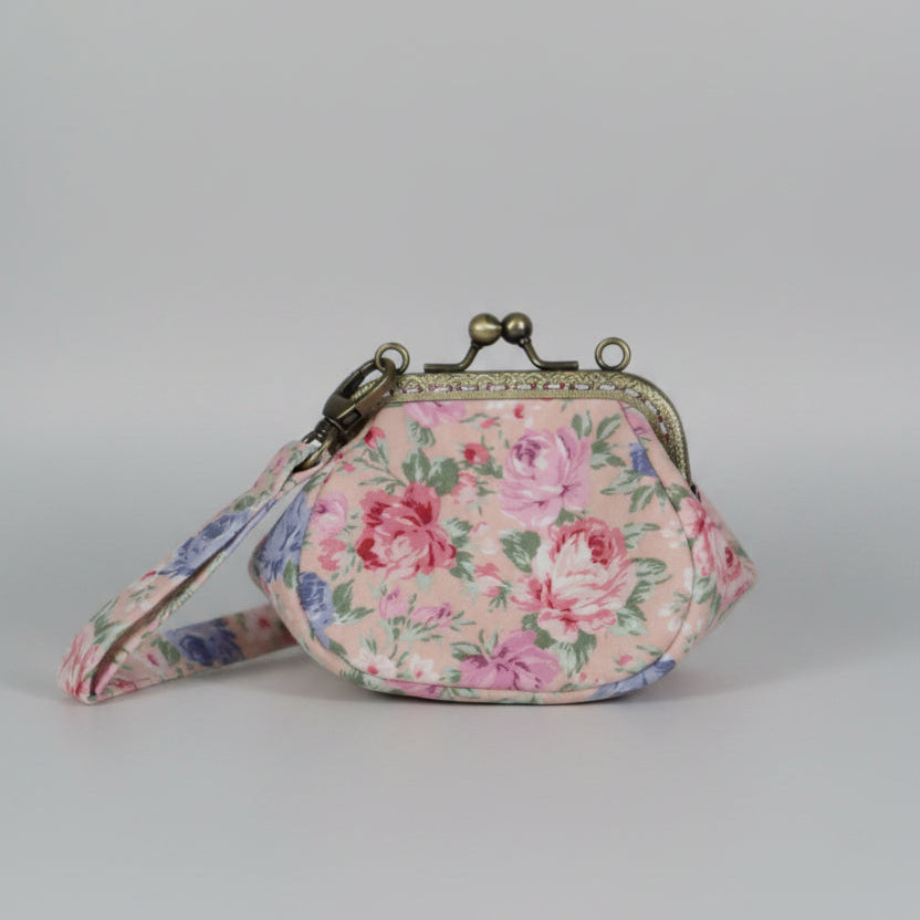 Handmade Floral Fabric Purse
