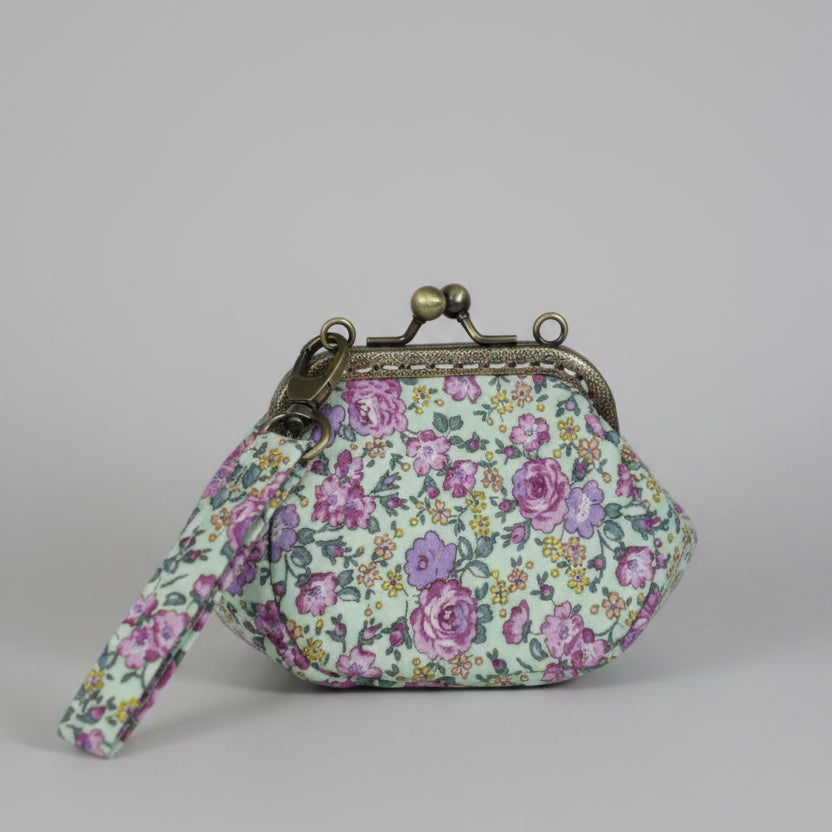 Handmade Floral Fabric Purse