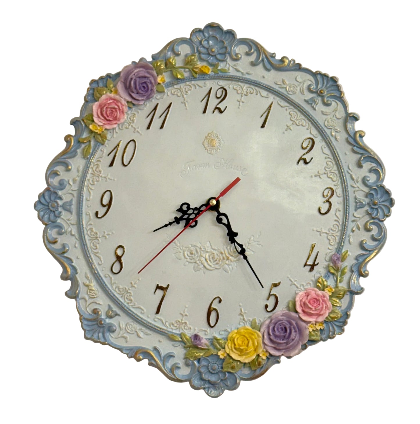 Hand Painted wall clock