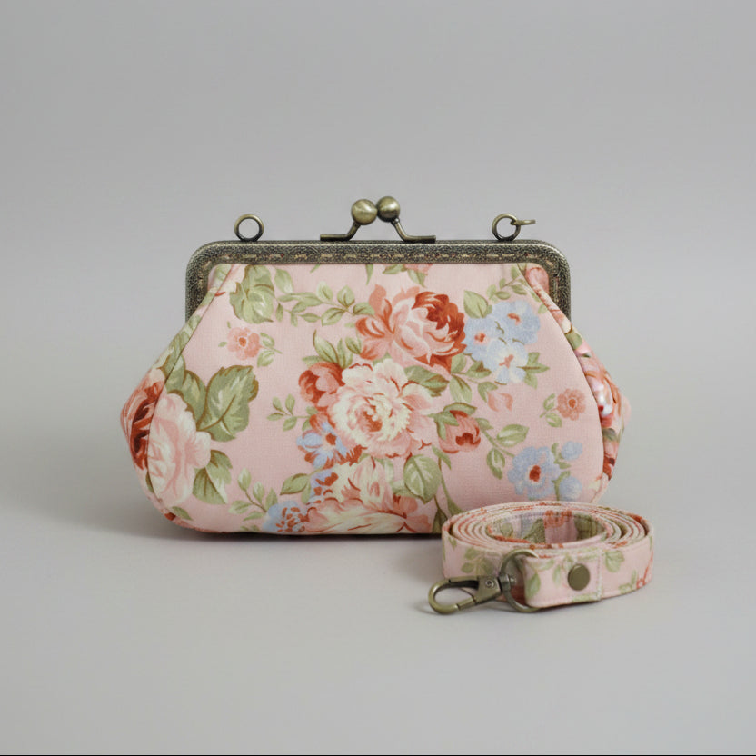 Handmade Floral Fabric Purse