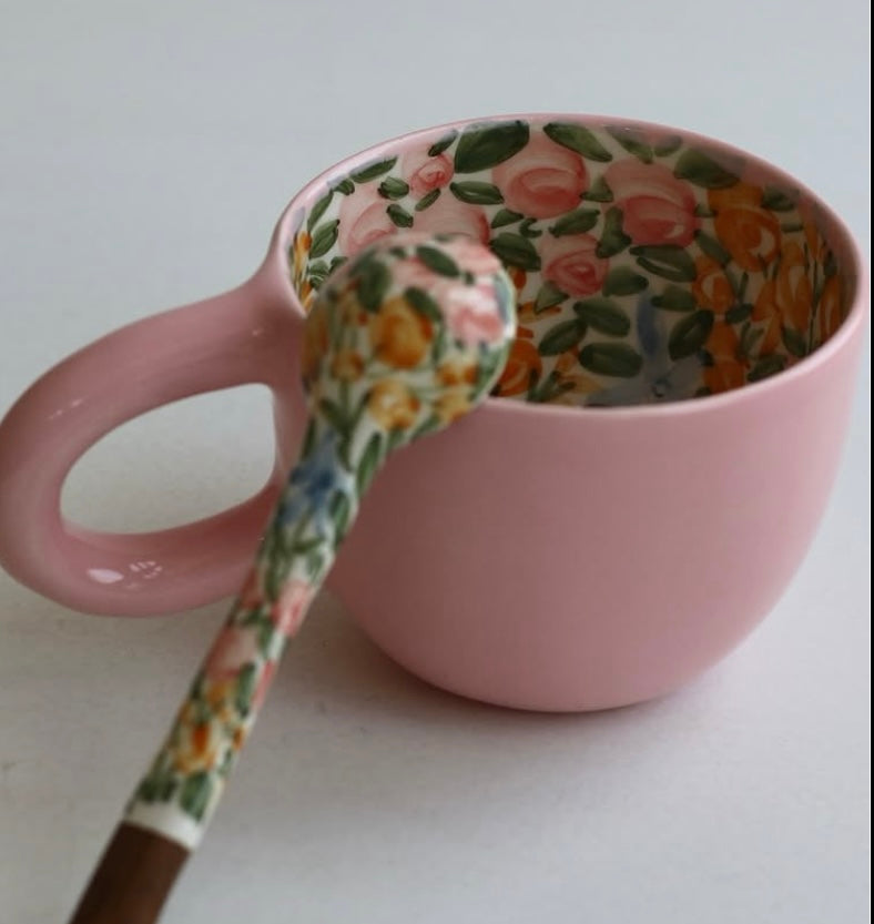 Hand Painted Ceramic Cup