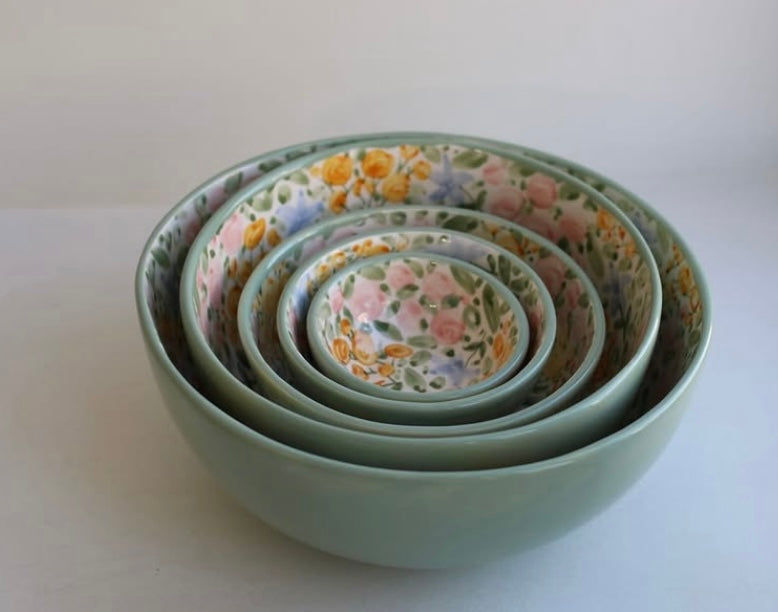 Hand Painted Ceramic Bowl