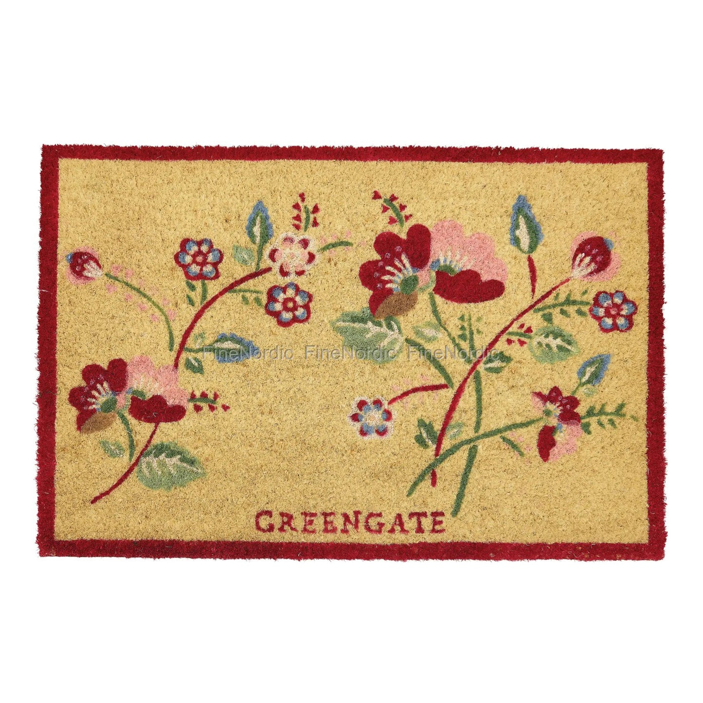 GreenGate Doormat Pale Pink 40×60 cm