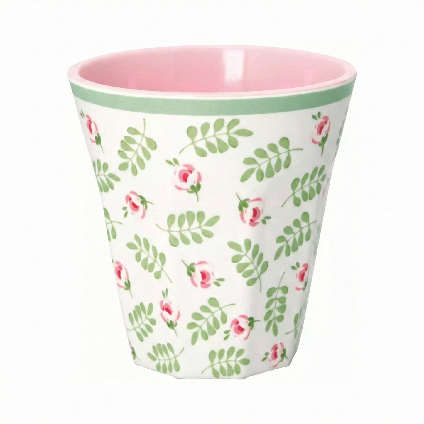 GreenGate Melamine Mug Lily Petit White