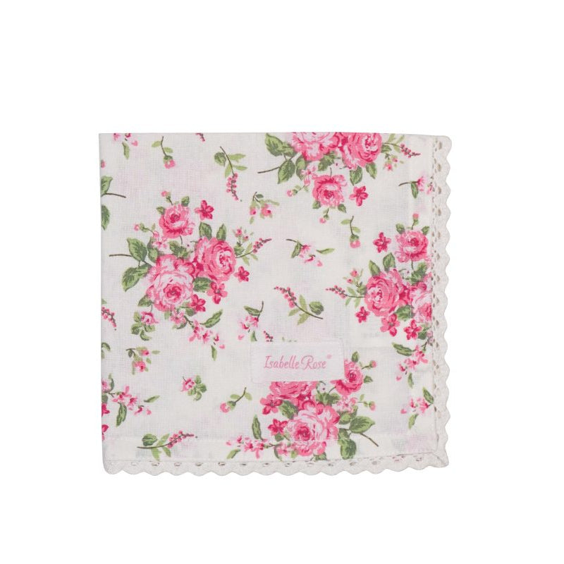 Napkin with lace Bella 40×40 cm Isabelle Rose