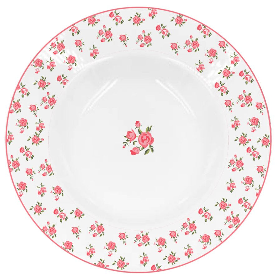 Porcelain soup plate Holly 22 cm Isabelle Rose