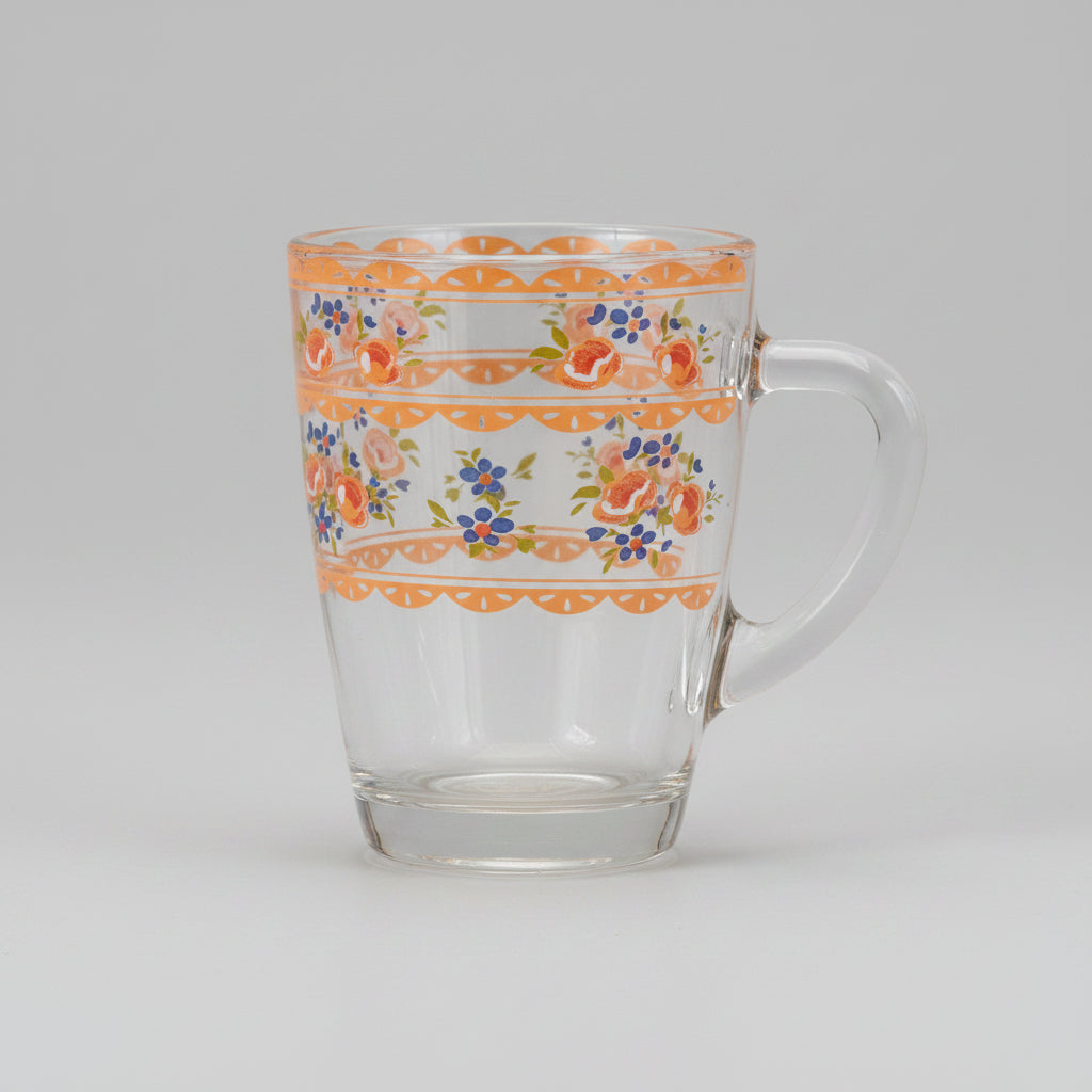 Floral Khuzama Signature Cup – Pink