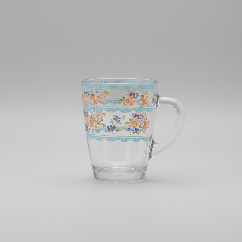 Floral Khuzama Signature Cup – Blue