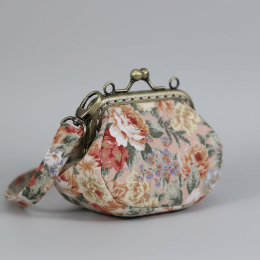 Handmade Floral Fabric Purse