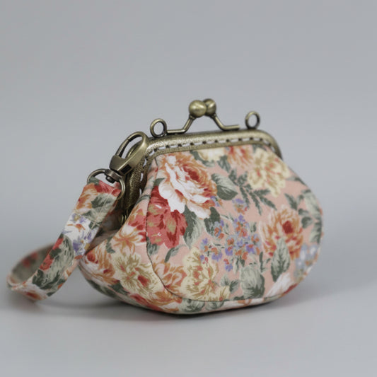 Handmade Floral Fabric Purse