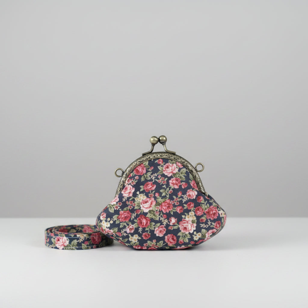 Handmade Floral Fabric Purse