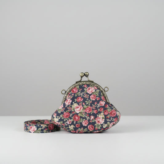 Handmade Floral Fabric Purse