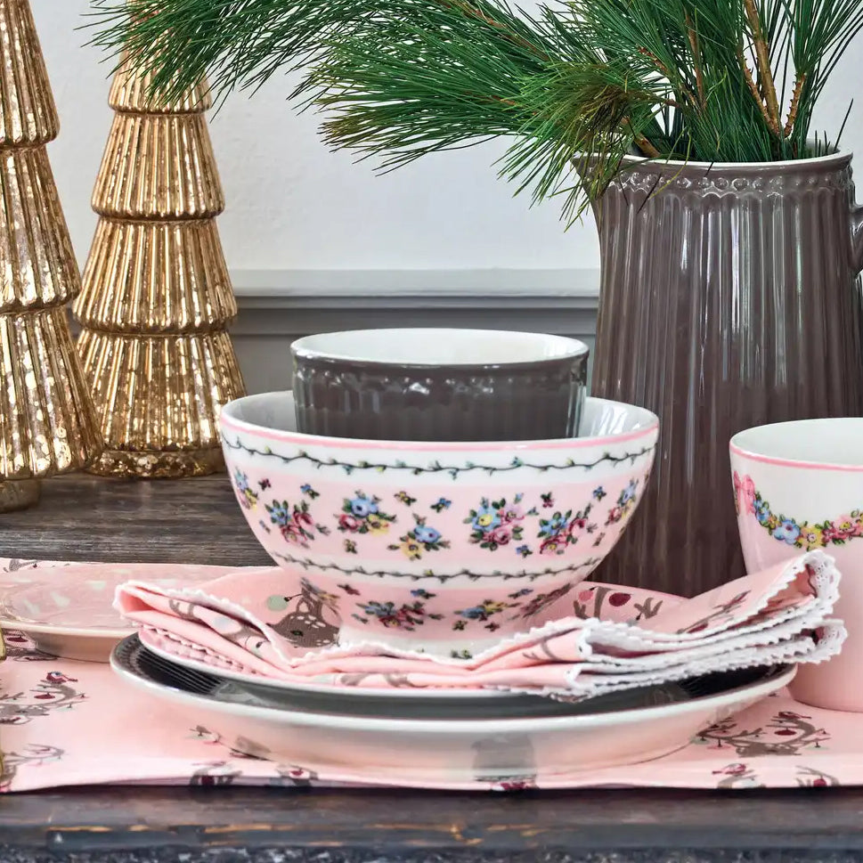 GreenGate Soup Bowl Ava White