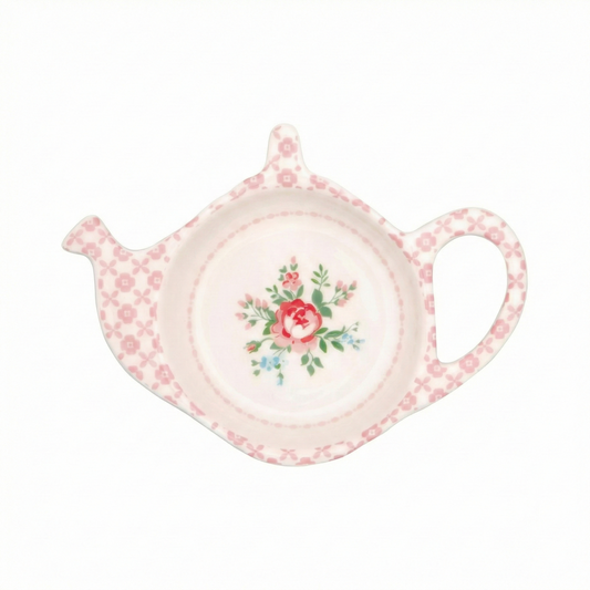 GreenGate Teabag Holder Gabby White