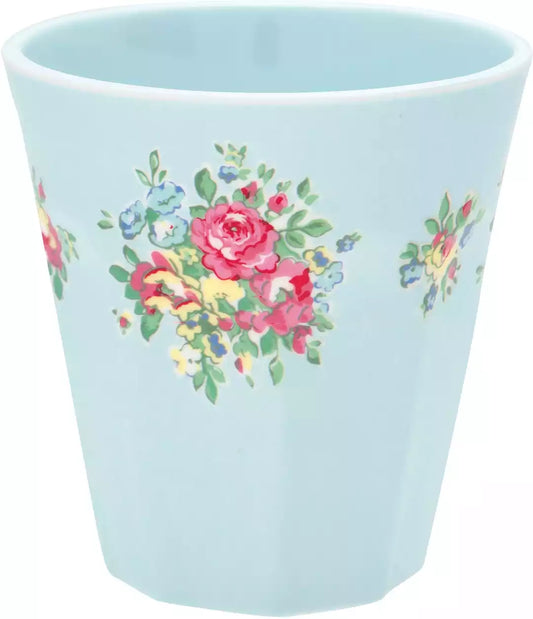 GreenGate Melamine Mug Franka Pale Blue