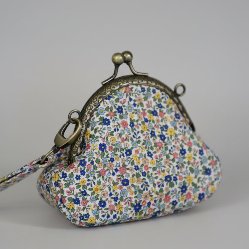 Handmade Floral Fabric Purse