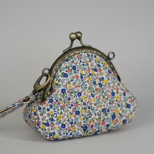 Handmade Floral Fabric Purse
