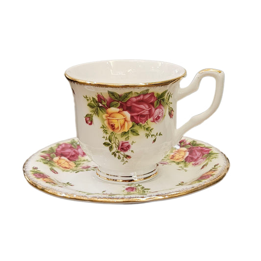 Cup with saucer | old rose