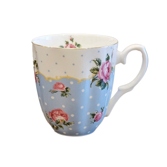 Mug | polka blue