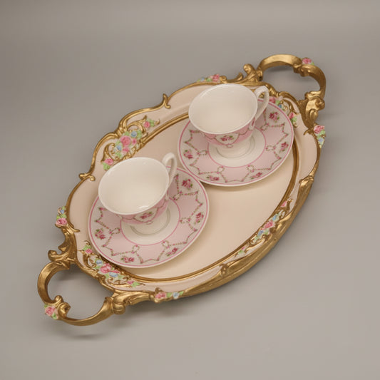 Hand painted  mini tray