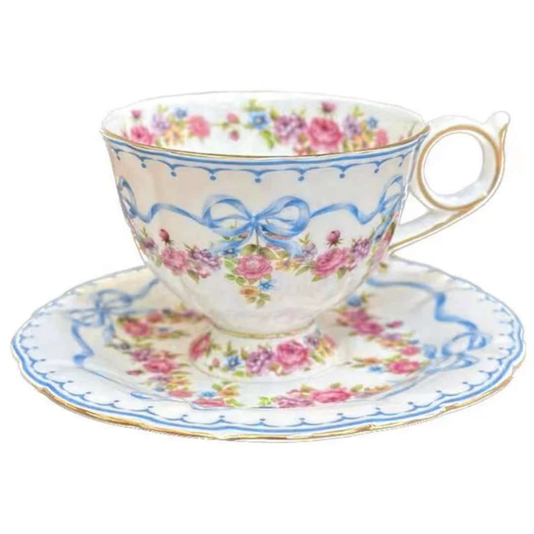 Cup with saucer