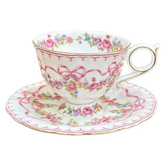 Cup with saucer