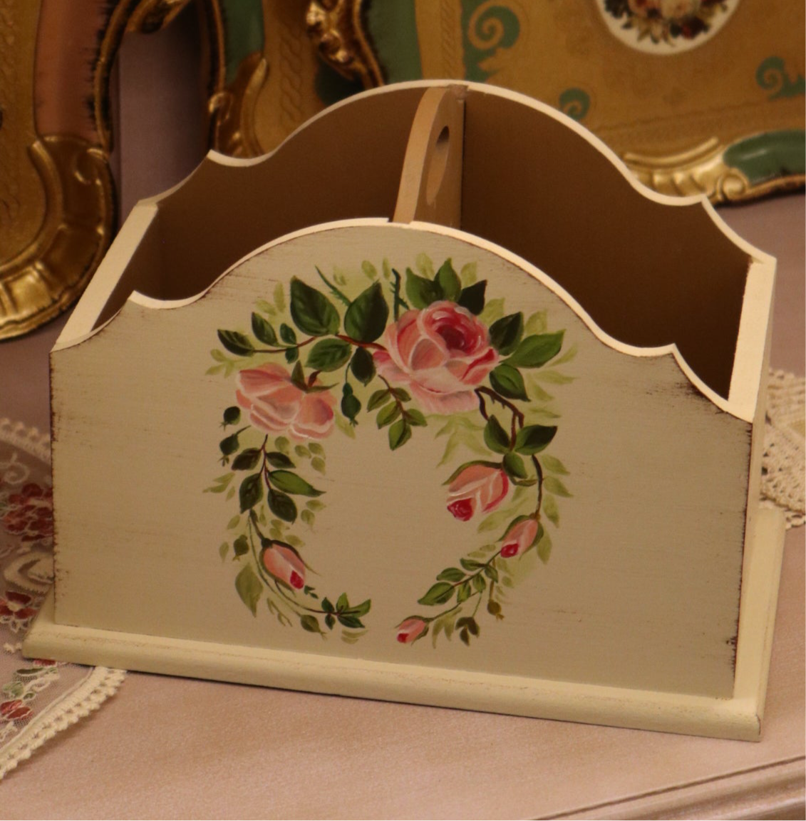 Wooden organizer