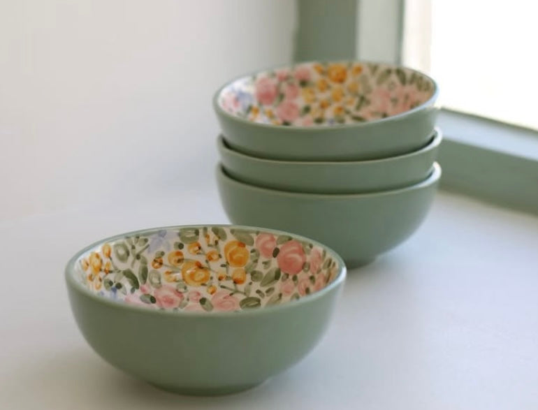 Hand Painted Ceramic Bowl