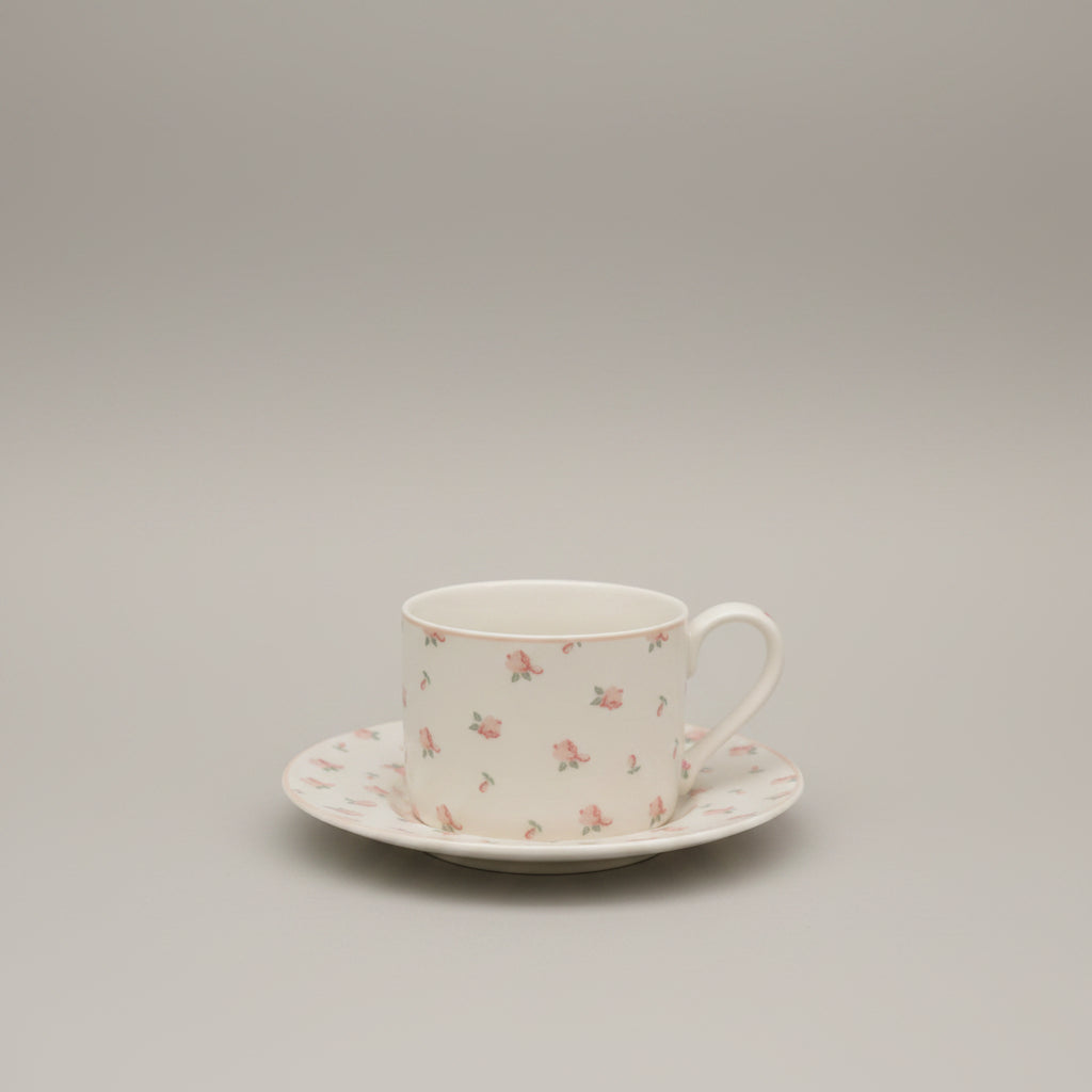 Cup with saucer “spring”