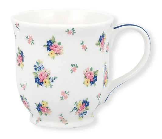 GreenGate Tea Mug Augusta White