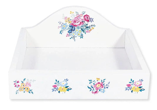GreenGate Napkin Tray Elina White