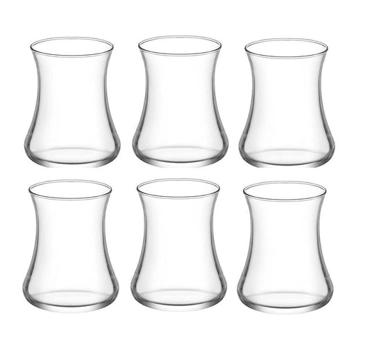 tea glass cups set of 6 pcs