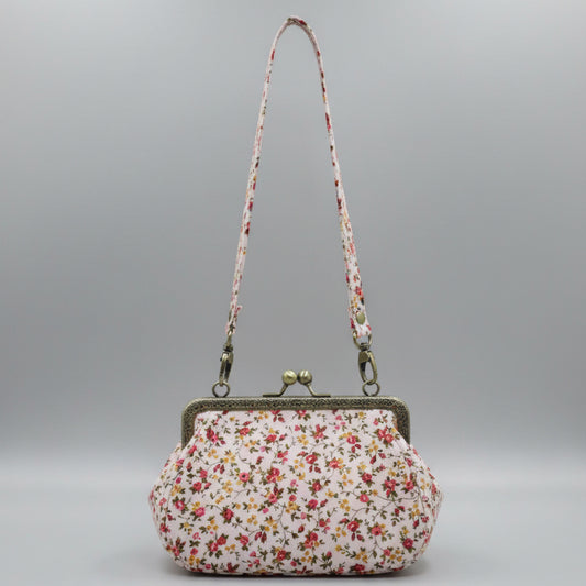 Handmade Floral Fabric Purse