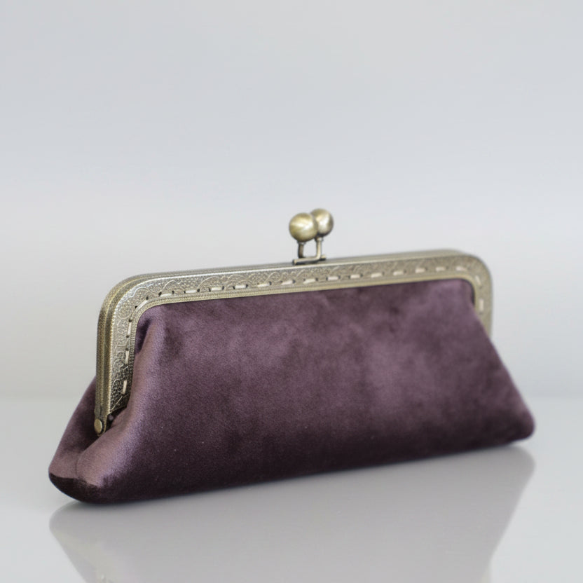 Handmade Velvet Clutch