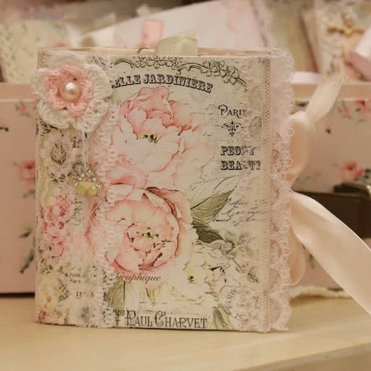 Handmade Junky Floral Journal