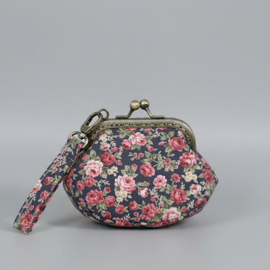 Handmade Floral Fabric Purse