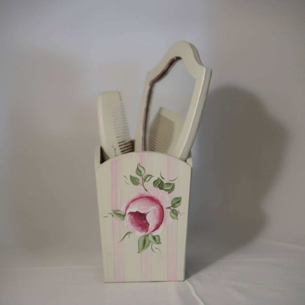 Hand Painted Mirror Set