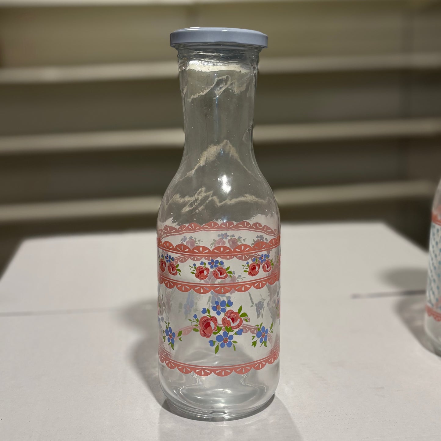 Water Floral Bottle (pink)