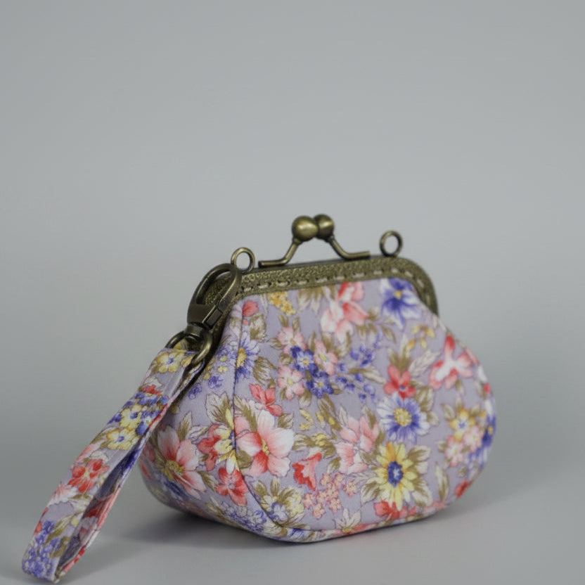 Handmade Floral Fabric Purse